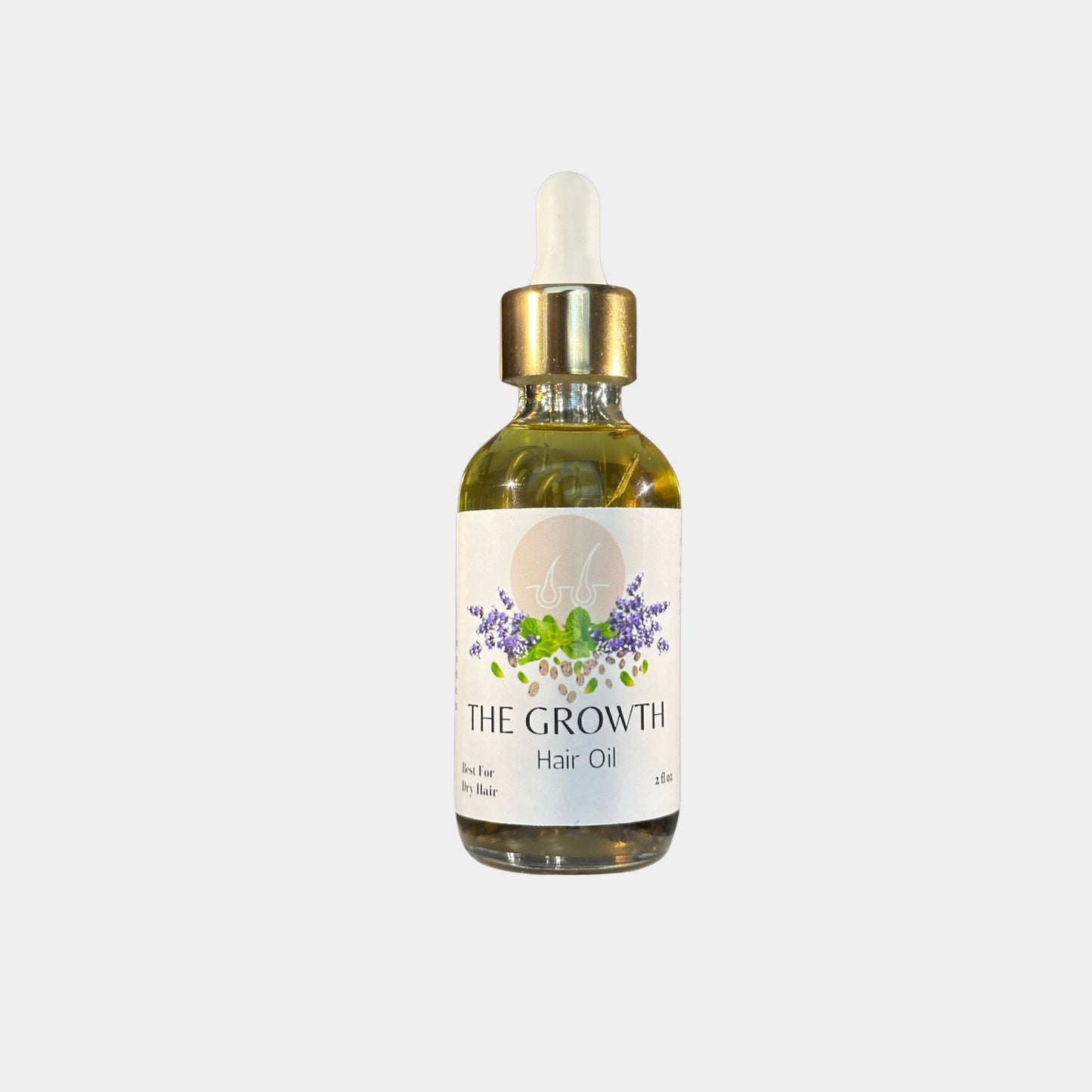 The Growth Hair Oil _ For Dry Scalp & Curly Hair