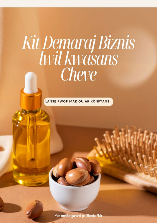 Kit Demaraj Bizinis Lwil Kwasans Cheve