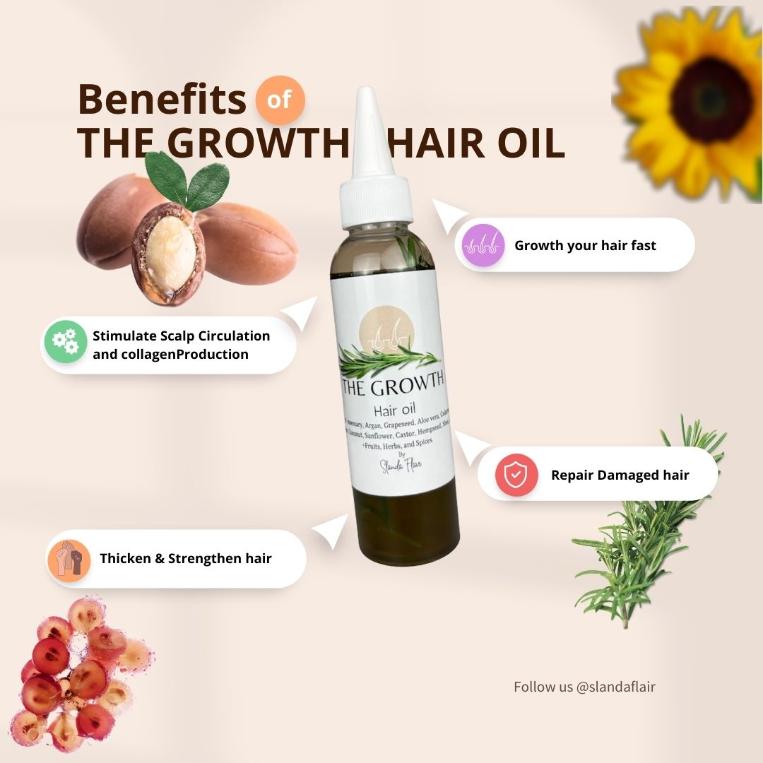 THE Growth Hair Oil _  10-in-1 Formula